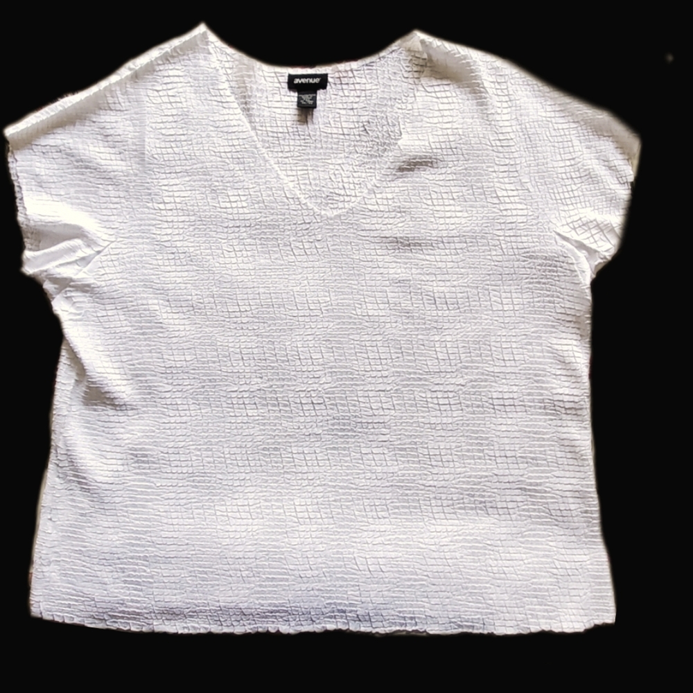 Avenue 30/32 Textured Knit top